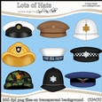 Lots of Hats - CU4CU Digital Clip Art Set