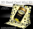 3D Easel Card Mini Kit - Beer Can - I am a Cider Drinker