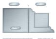 Metallic Cut and Fold Corner Card Plain Card Base