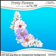Pretty Flowers - CU4CU Digital Clip Art Set