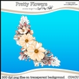 Pretty Flowers - CU4CU Digital Clip Art Set