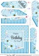 A Touch of Elegance Flowers, Pearls and Lace Fan Pyramage Topper