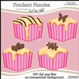 Fondant Fancies - CU4CU Digital Clip Art Set