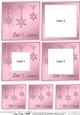 Elegant Christmas Snowflakes - Tunnel Topper