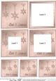 Elegant Christmas Snowflakes - Tunnel Topper