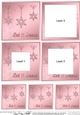 Elegant Christmas Snowflakes - Tunnel Topper