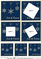 Christmas Snowflakes - Twisted Tunnel Topper
