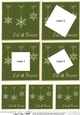 Christmas Snowflakes - Twisted Tunnel Topper