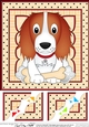 Little Springer Spaniel Dog Scalloped Corner Topper
