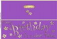 Large DL Birthday Mom quick Cut and Fold Card 