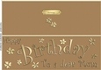 Large DL Birthday Mom quick Cut and Fold Card 