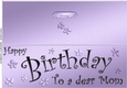 Large DL Birthday Mom quick Cut and Fold Card 