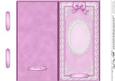 Dl Pearls, Lace and Ribbon Plain Card Base