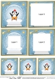 Cute Penguin - Christmas Snowglobe Tunnel Topper