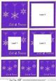 Elegant Christmas Snowflakes - Tunnel Topper