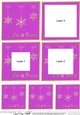 Elegant Christmas Snowflakes - Tunnel Topper