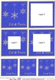 Elegant Christmas Snowflakes - Tunnel Topper