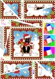 Christmas Twisted Spiral Side Stacker - Little German Shepherd Dog