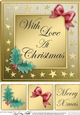 Elegant Christmas Greetings - 8 x 8 Quick Card Topper