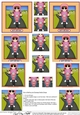 Motorbike Rider - Pyramage sheet