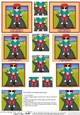 Motorbike Rider - Pyramage sheet