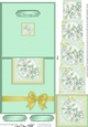 Dreamy Dragonfly - No-Hole Easy Over the Edge Card & Spiral Pyramid Topper