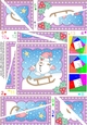 Christmas Snowball Sam - Twisted Spiral Side Stacker