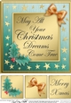 Elegant Christmas Greetings - 8 x 8 Quick Card Topper