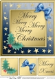 Elegant Christmas Greetings - 8 x 8 Quick Card Topper