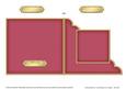 Cut and Fold Corner Card Plain Card Base