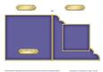 Cut and Fold Corner Card Plain Card Base
