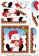 Christmas Snowman Oli Fan Pyramage Topper