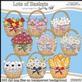 Lots of Baskets - CU4CU Digital Clip Art Set