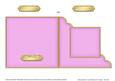Cut and Fold Corner Card Plain Card Base