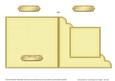 Cut and Fold Corner Card Plain Card Base