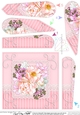 A Touch of Elegance Flowers, Lace & Pearls Fan Pyramage Topper