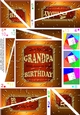 To a Special Grandpa With Love on Your Birthday - Beer Twisted Spiral Side Stacker