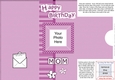 Add a Photo - Happy Birthday Mom - with easy fold frame