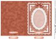 5 x 7 Pearls, Lace and Ribbon Plain Card Base