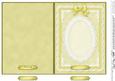 5 x 7 Pearls, Lace and Ribbon Plain Card Base