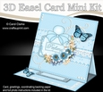 3D Easel Card Mini Kit - Pretty Perfume, Flowers & Lace