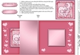 Lovin Heart - No-Hole Fold Back Card