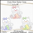 Cute Baby Cats - CU4CU Digital Clip Art Set