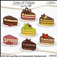 In the Kitchen - Cakes - CU4CU Digital Clip Art Set