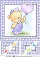 8 x 8 Roberts Balloon Scalloped Corner Topper