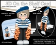 3D On the Shelf Card Kit - La Dame dOignon Margaux is the Onion Seller