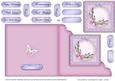 Pretty Bluebells Cut and Fold Card Corner Card