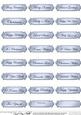 Metallic Christmas Greetings Text Plates