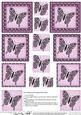 Big Butterfly Pyramage Sheet