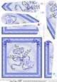 Lovely Roses - Fan Pyramage Topper